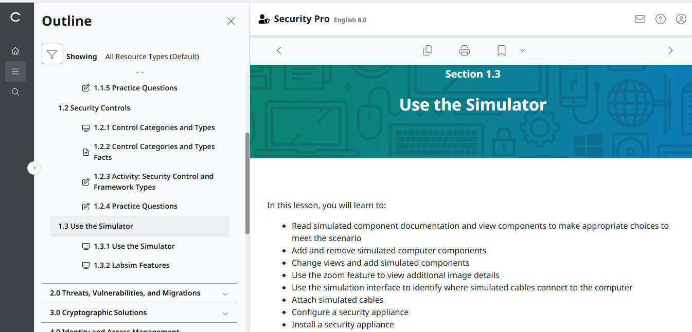 TestOut Security Pro for Security+ (SY0-701) -  Individual License : 12 Month Access